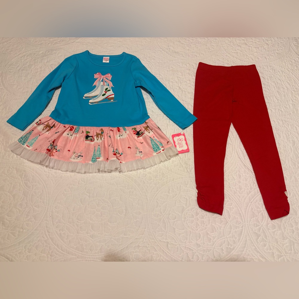 Ricrac & Ruffles Ice Skating Set